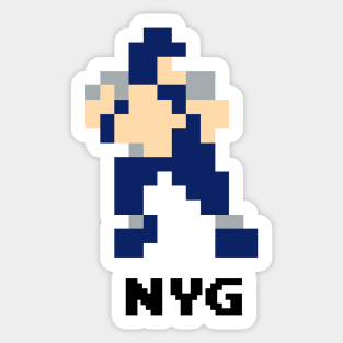 8-Bit Quarterback - New York Sticker